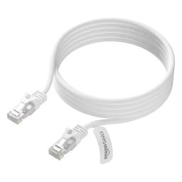 amazon basics RJ45 Cat-6 Ethernet Patch/LAN Cable for Personal Computer -5 Feet image 2