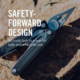 LEATHERMAN, Charge Plus Multitool with Scissors and Premium Replaceable Wire Cutters, Black with Molle Black Sheath image 4