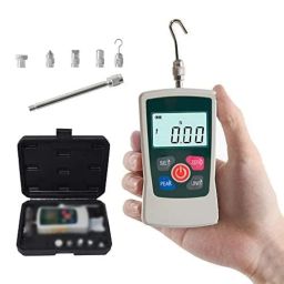 CNYST Digital Force Gauge Push and Pull Meter Tester with Digital Display Max Load Value 500N/50kg/110Lb image 1