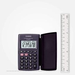Casio HL820LV-BK Portable Calculator with Flip Cover image 3