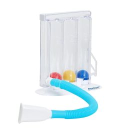 Paramount 3 Ball Spirometer | Lung Exerciser | Respiratory Exerciser | Breathing Exercise | Respirometer | Breath Measurement System | Deep Breathing Lung Exerciser | Washable, Hygienic & Detachable- Pack Of 1 ( White ) image 1