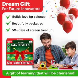 Einstein Box Ultimate Electricity & Science Kit | Science Project Kit | Electronic Circuits | Toys for Kids Ages 8-15 Years | with 50+ Components | image 1