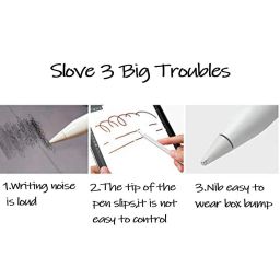OJOS 8 Pcs Silicone Pencil Nib/Tip Protector Cap for Drawing Noiseless Compatible for Apple Pencil 1st/2nd Replacement Non-Slip Writing Nib/Tip Protector (Lavender) image 2