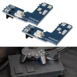 YINETTECH 2PCS Game Console Power Switch Board Compatible with Sony PS2 Slim SCPH 7000 Series with Ribbon Flex Cable Gaming Console Power Control Board image 2