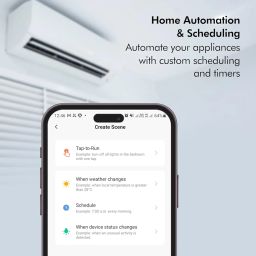 Wipro 16A Wi-Fi Smart Plug with Energy Monitoring- Suitable for Large Appliances like Geysers, Microwave Ovens, Air Conditioners (Works with Alexa and Google Assistant)- White image 5