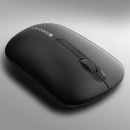 ZEBRONICS Pulse Wireless Mouse, Multi Connectivity, Dual Bluetooth, for Mac, Laptop, Computer, Tablet, 2.4GHz, 1200 DPI, Comfortable & Lightweight (Black) image 1