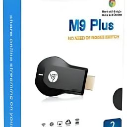MVC ENTERPRISE 4K WiFi M9 Plus Wireless Display Dongle, DLNA Wireless HDMI Screen Mirroring Wi-Fi Adapter image 1