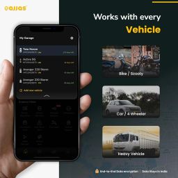 Ajjas 4G Lite (Remote Engine Lock) - Wired Hidden AI Smart GPS with Driving Score, Location Tracking, Geo Fence Alert, More 15+ Features for Car, Bike, Truck, Bus with (1 Year Free Premium App) image 4