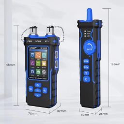 YuqiaoTime NF-8508 Network Cable Tester Optical Wire Meter Tracer LCD Digital Rechargeable Network Line Finder Wire PoE Checker image 3
