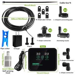 MYGIIKAKA Reptile Fogger Automatic Reptile Mister Fogger for Terrarium, Timed Reptile Humidifiers for Chameleon/Lizard/Snake/Turtle/Frog image 5