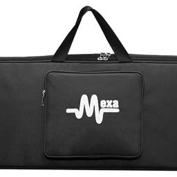 Mexa Keyboard Bag Compatible with Yamaha PSR- F52, F51, E283, E273, E263 Keyboard & Casio CTK 2550, Ctk3500, Cts200, Cts300 Keyboard Padded Quality. (Black) image 2