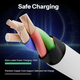 Basesailor Original 45W USB C to Type C,Fast Charging Cable High Speed Data Transfer Compatible with Samsung Galaxy M35/M15/F15/A15/A14/M14/F14/M34/F34/A34/A54/S21 Fe/S22/S23/S24/S25 Plus Ultra,Tablet image 3