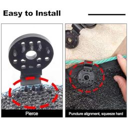 VEDHAK 30pcs Clip for Fixing Net Cover in Place, Plastic Universal Clip for Fixing Sunshade, Bird Netting, Shade Net Cover for Gardening and Agriculture. image 4