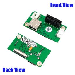 NGFF (M.2) Key A/E to PCI-E Express X1+USB Riser Card with High Speed FPC Cable image 2