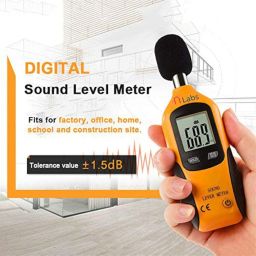 HT-80A LCD Digital Sound Level Meter Portable Mini Noise Tester Noise Decibel Monitor Pressure Tester by mLabs image 1