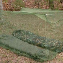 Divayanshi Olive Mosquito Net for Single Bed/Double Bed, 3x6.5 Insect Protection Net image 1