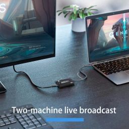 MICROWARE 4K USB 3.0 to HDMI for Video Capture Record Box 1080P HDMI USB Capture Card Adapter for Game Record Live Stream image 3