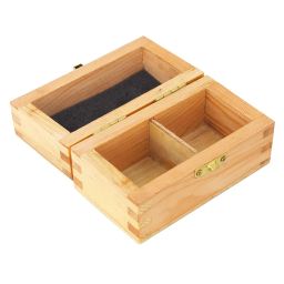 waltyotur V Block Set with Clamp Hardened Steel 90 Degree Angle Precision V Block Set 1-3/8 x 1-3/8 x 1-3/16 Multi-Use Gauge Gage Machinist Tool with Box image 5