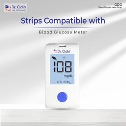 Dr. Odin GLS-73 GOD Blood Glucose Test Strips, For Self testing Sugar Levels With GOD Monitoring System (100 Test Strips) image 2