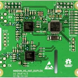 MMDVM Duplex Hotspot Module Dual Hat with 0.96 OLED Display V1.47 Support P25 DMR YSF NXDN DMR Slot 1 + Slot 2 for Raspberry pi (Without OLED) image 1
