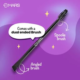 MARS Eyelove Multi Pods Gel Eyeliner & Eyebrow Powder With Dual Ended Brush | Smudge Proof & Water Proof | Long Lasting | Rich Pigmentation | Inbuilt Mirror for Touch-up (3.5gm) (Black) image 4