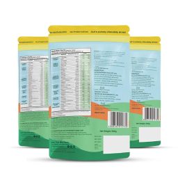 PLIX - THE PLANT FIX Grow Buddy Nutritional Powder for Kids | Enriched with DHA & 20 Vitamins & Minerals | Supports Growth, Immunity & Brain Development | 900g | Pack of 3 image 1
