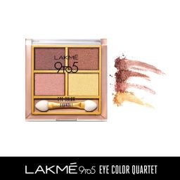 lakmé Lakme 9 to 5 Eye Color Quartet Eye Shadow, Desert Rose, 7g image 1