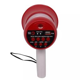 Dehmy Portable Handheld Megaphone for Announcement with Recorder, USB and Memory Card Input. Talk, Record, Play, Siren, Music image 3