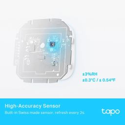 TP-Link Digital Hygrometer Thermometer Tapo T315 Smart Temperature & Humidity Monitor | Real Time | Home Automation | Free Data Storage & Visual Graphs | Hub Required image 4