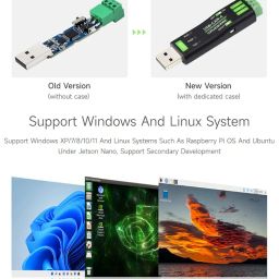 Waveshare USB to CAN Adapter Model A, STM32 Chip Solution, Multiple Working Modes, Multi-System Compatible image 3