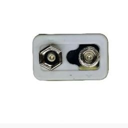 Turbocell 9V Rechargeable Battery, 1100 mAh Li-Po, USB Type-C Fast Charging, LED Indicator, Cable Included image 1