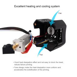 Creality Original Ender 3 V2 Extruder Assembled MK8 Hotend Kit Full Set Replacement Hotend 3D Printer Accessory image 3