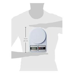 Dhe Balaji SF-400 Weighing Scale Multipurpose Portable Electronic Digital Kitchen Weight Machine with Backlight Display (10 Kg Capacity) image 5