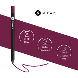 SUGAR Cosmetics - Lipping On The Edge - Matte Lip Liner - 07 Fiery Berry (Marsala) - 1.2 Gms - Smear-Proof, Water Resistant Lip Liner - Lasts Up To 10 Hrs image 1