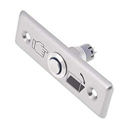 Realtime Stainless Steel Square Switch Button Panel Door Exit Home Push Release for RFID Access Control System image 1
