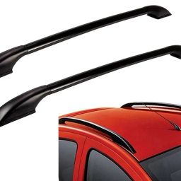 DS ENTERPRISE Drill Free Roof Rails for i10 All Models - Black Color (Pack of 2) image 2
