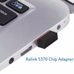 CLASSYTEK Mini Wireless WiFi USB Dongle Adapter 2.4Ghz, 1000 MBPS for PC Laptop with inbuilt High Gain Antenna, Compatible with Windows MAC image 3