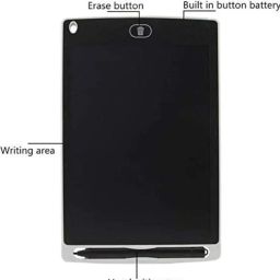 SOUND TECH LCD Writing Tablet for Kids Writing pad for Study, Drawing Tablet, Slate Board, 8.5 inch/21.5 cm - E-Note Pad, Remove Button (Multicolor) image 4