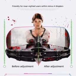 3D VR Headset Virtual Reality Glasses (2024 (Bluetooth Controller)) image 4