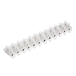 POWER CONNECT PVC Terminal Connector Strip (PA60P) 12 ways - Dual Row Electric Barrier Strip Screw Terminal Blocks for Electrical Control Electr(3) ic Wire Connecting (20) image 3