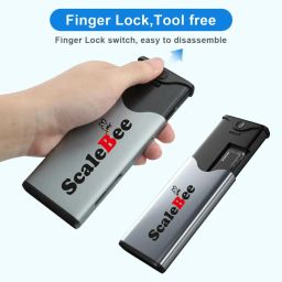 6 in 1 CFexpress Type B Type A SD SDXC SDHC MicroSD UHS II Card Reader USB 3.2 Gen 2 with Transfer up to 10GB/s with M.2 NVME SATA SSD Enclosure Compact Slim Metal Body with Type C Cable image 3