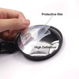 PRO365 Bicycle Rear View Mirrors 6 Months Replacement Warranty with Protective Film Adjustable 360° Handlebar Convex Mirror (2 Pieces) image 5