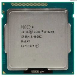 Suryaasys Core i3 3240 3.4 GHz LGA 1155 Socket 2 Cores 4 Threads 3 MB Smart Cache Desktop Processor (Silver) image 1
