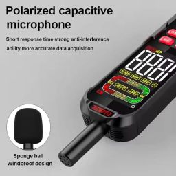 ZLLJMETER ZL82B Rechargeable Digital Sound Level Meter 30Hz-8KHz Decibel Noise Dosimeter Noise Tester Instrument image 2