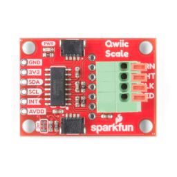 SparkFun Qwiic Scale - NAU7802 Small Breakout board Read load cells accurately No soldering Polarized connector Daisy chain-able Four spring terminal connectors on-chip temperature sensor Operate 3.3v image 3