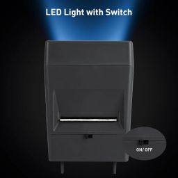35mm Slide Film Viewer, 2X Magnification Slide Viewer, Desk Top LED Lighted Illuminated Viewing Old Slides (Small) image 4
