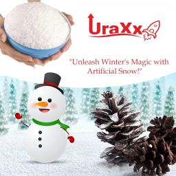 Artificial Snow Powder Sodium Polyacrylate 250 Gram - Quick and Easy Way to Make Instant Snow | Just Add Water | Safe & Non-Toxic | Pack of 1 x 250 Gram image 4