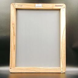 sumikrafts Extra Large Screen Printing Wooden Frame 14x18 Frame with Pre-Stretched Nylon Mesh No. 16 + 60x50cm Nylon Mesh Swatch – Ideal for Professional Large-Scale Printing image 3
