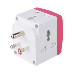MX -4006 3 PIN 3 Way Universal Multi Plug with Individual Switch (Multicolour) image 3