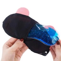 PARIS 14 (Pack of 2 Pieces) – Printed Eye Mask for Sleeping (Men & Women) with Cooling Gel Experience restful sleep with this stylish and functional set of 2 printed eye masks. Each pack includes 2 randomly selected designs from a wide variety of trendy and fun prints—designs are sent as per availability. image 4